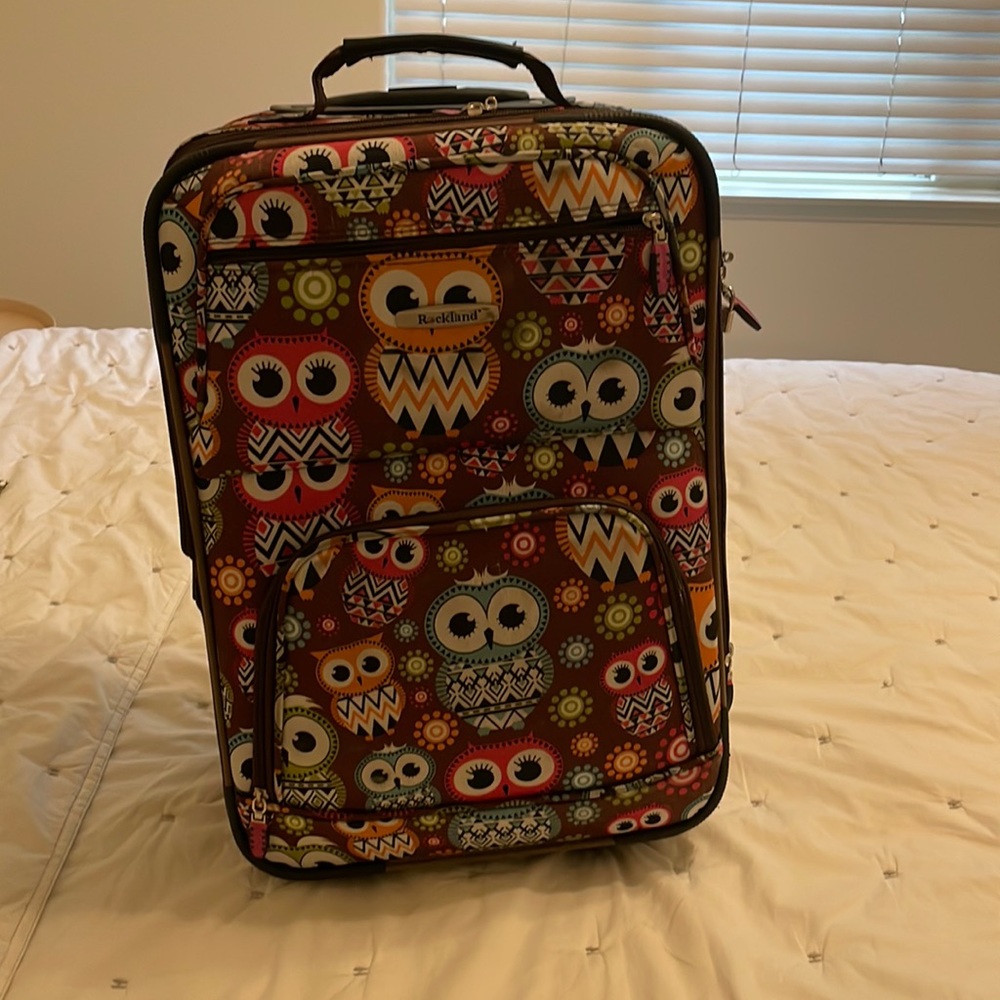 Rockland Owl Suitcase